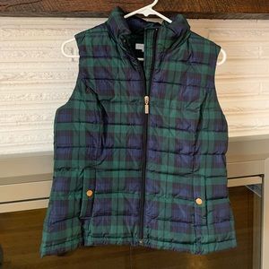 Charter Club Plaid Puffer Vest ❄️